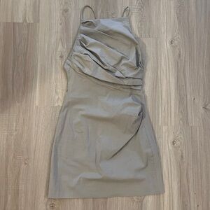 Gray Zara Short Dress